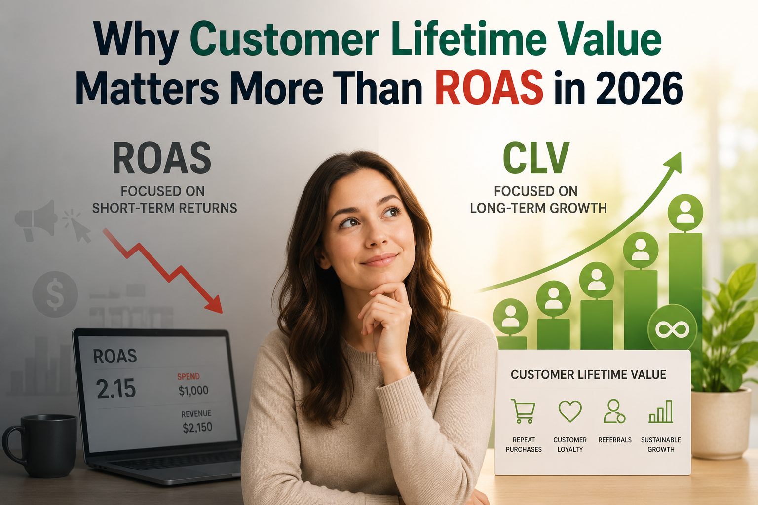 Why customer lifetime value matters more than ROAS in 2026 — Satyanam Info Solution
