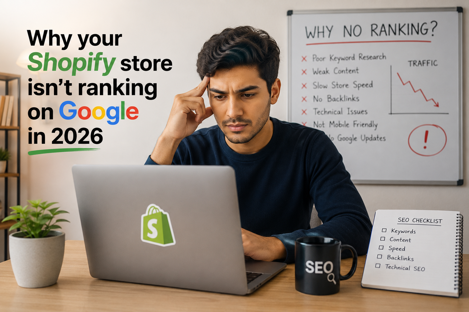 Why your Shopify store isn't ranking on Google — Satyanam Info Solution