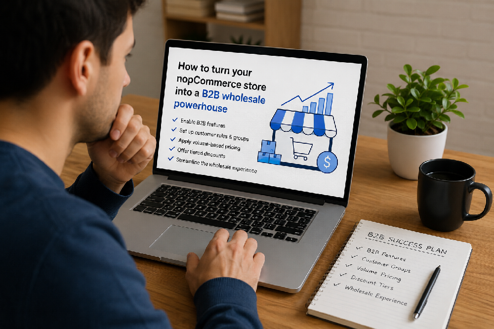 How to turn your nopCommerce store into a B2B wholesale powerhouse — Satyanam Info Solution